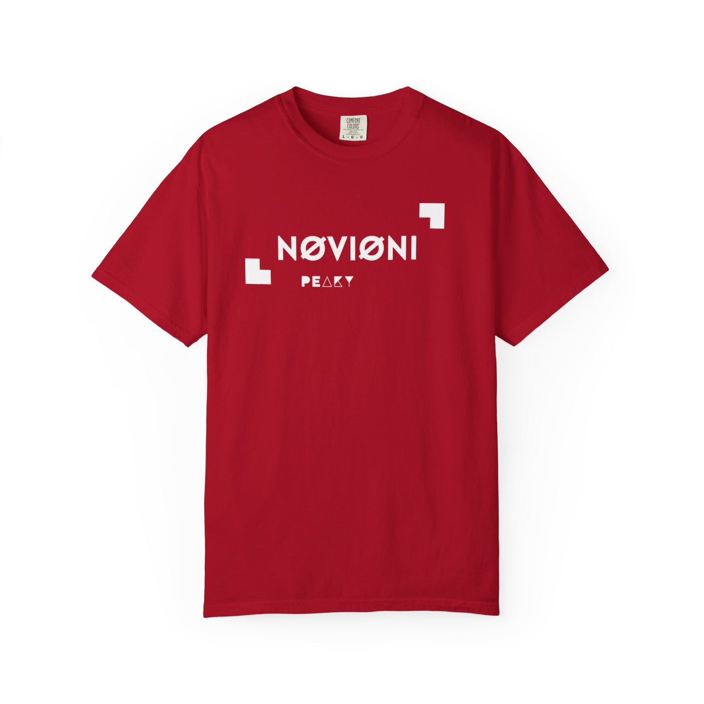 Garment-Dyed T-shirt with Novioni Design