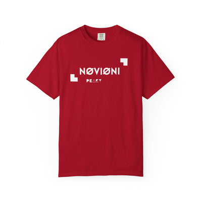 Garment-Dyed T-shirt with Novioni Design
