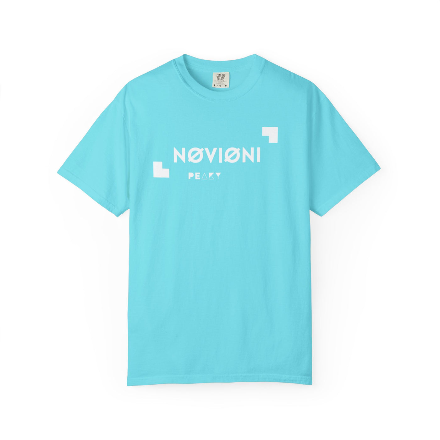 Garment-Dyed T-shirt with Novioni Design