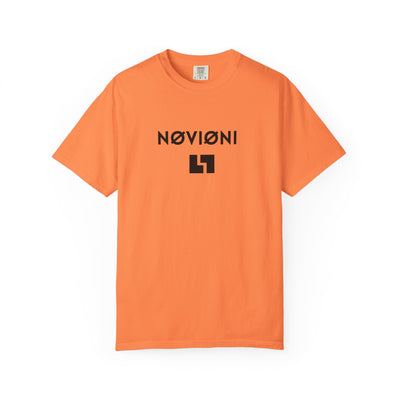 Garment-Dyed T-shirt with Novioni Design