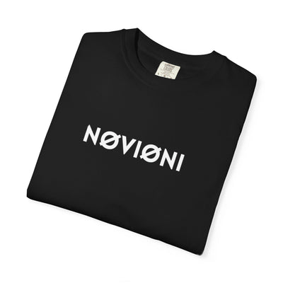 Garment-Dyed T-shirt with Novioni Design