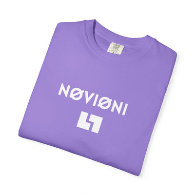 Garment-Dyed T-shirt with Novioni Design