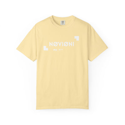 Garment-Dyed T-shirt with Novioni Design