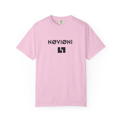 Garment-Dyed T-shirt with Novioni Design