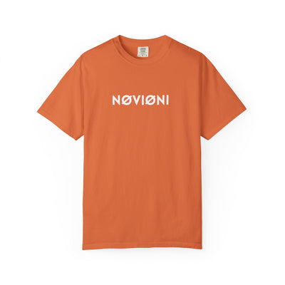 Garment-Dyed T-shirt with Novioni Design
