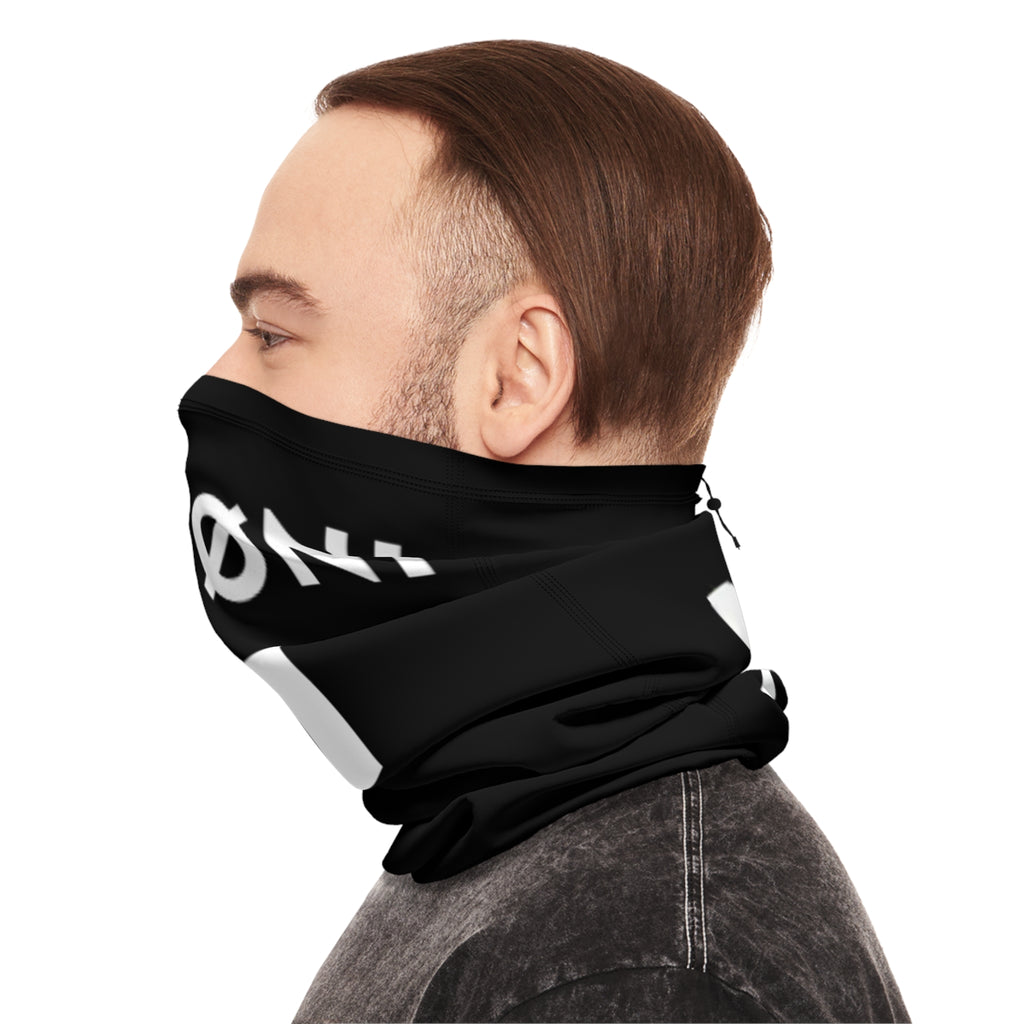Winter Neck Gaiter With Drawstring