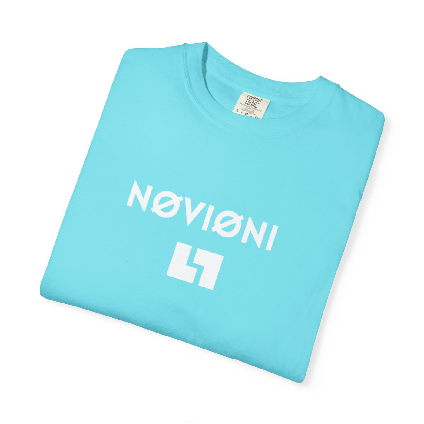 Garment-Dyed T-shirt with Novioni Design