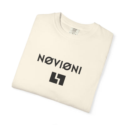 Garment-Dyed T-shirt with Novioni Design