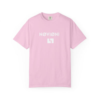 Garment-Dyed T-shirt with Novioni Design