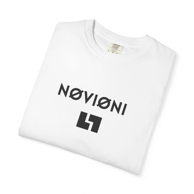Garment-Dyed T-shirt with Novioni Design