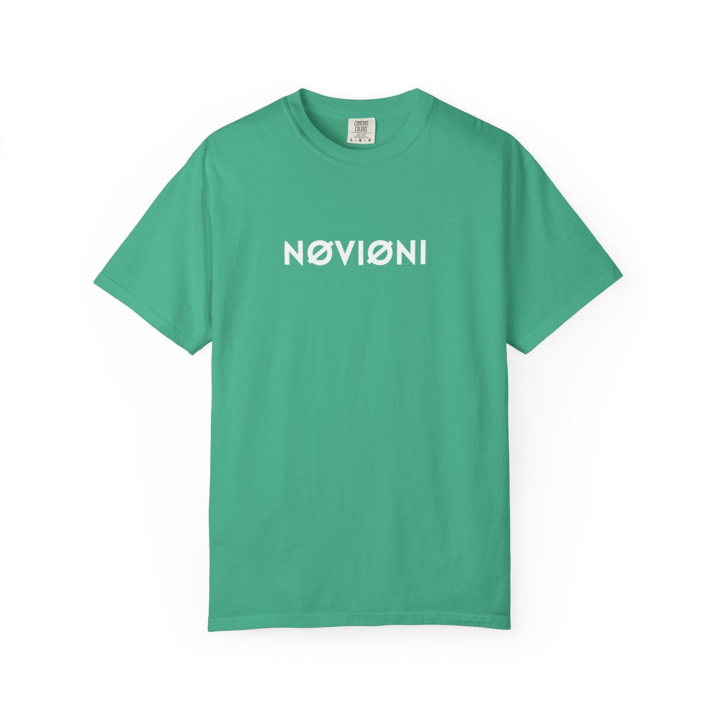 Garment-Dyed T-shirt with Novioni Design