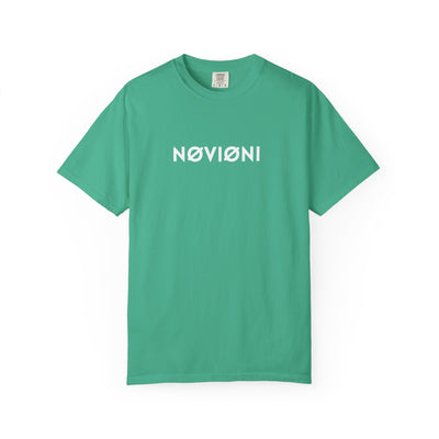 Garment-Dyed T-shirt with Novioni Design