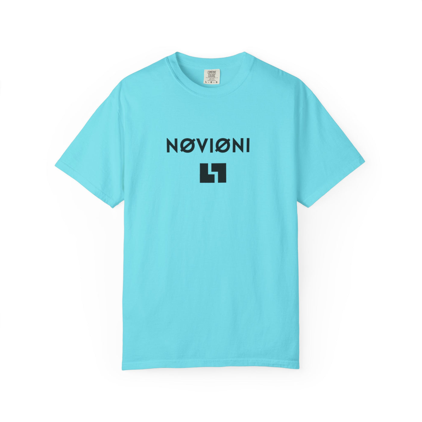 Garment-Dyed T-shirt with Novioni Design