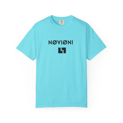 Garment-Dyed T-shirt with Novioni Design