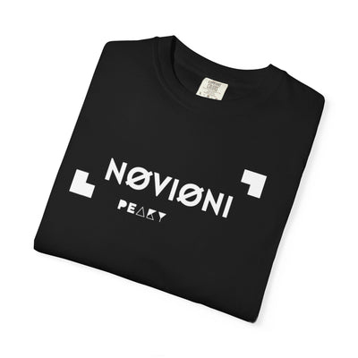 Garment-Dyed T-shirt with Novioni Design