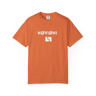 Garment-Dyed T-shirt with Novioni Design