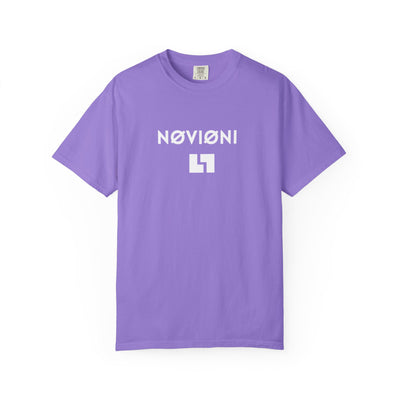 Garment-Dyed T-shirt with Novioni Design