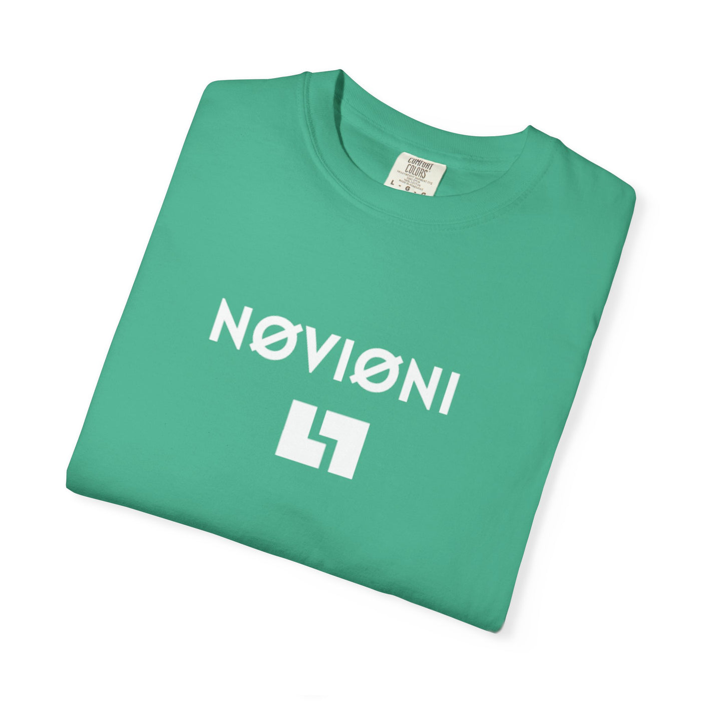Garment-Dyed T-shirt with Novioni Design