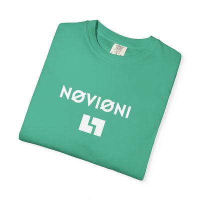 Garment-Dyed T-shirt with Novioni Design