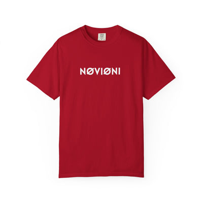 Garment-Dyed T-shirt with Novioni Design