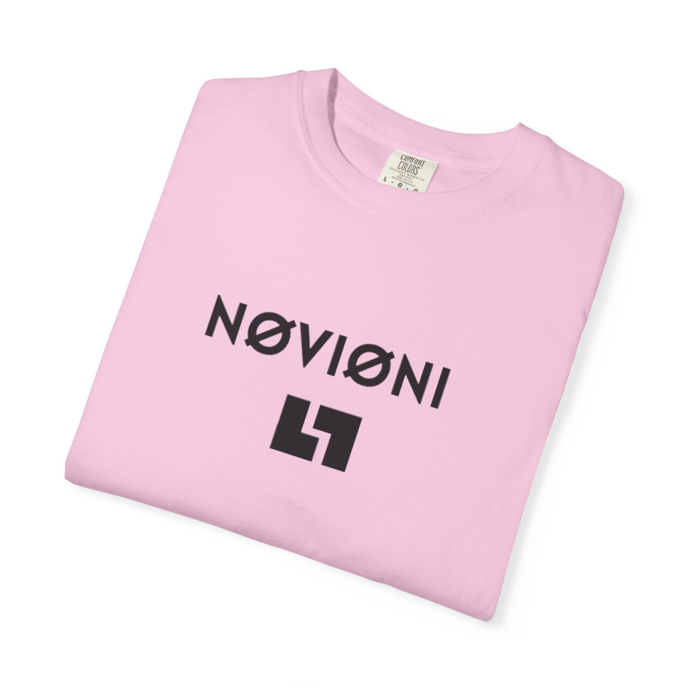Garment-Dyed T-shirt with Novioni Design