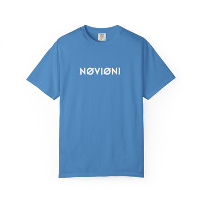 Garment-Dyed T-shirt with Novioni Design