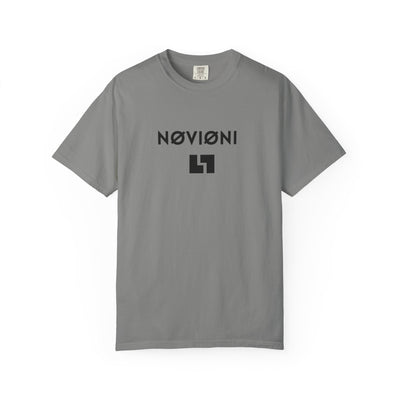 Garment-Dyed T-shirt with Novioni Design