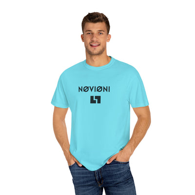 Garment-Dyed T-shirt with Novioni Design