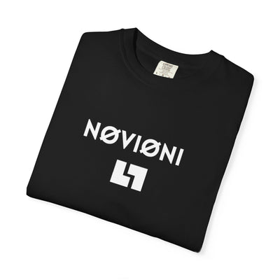 Garment-Dyed T-shirt with Novioni Design