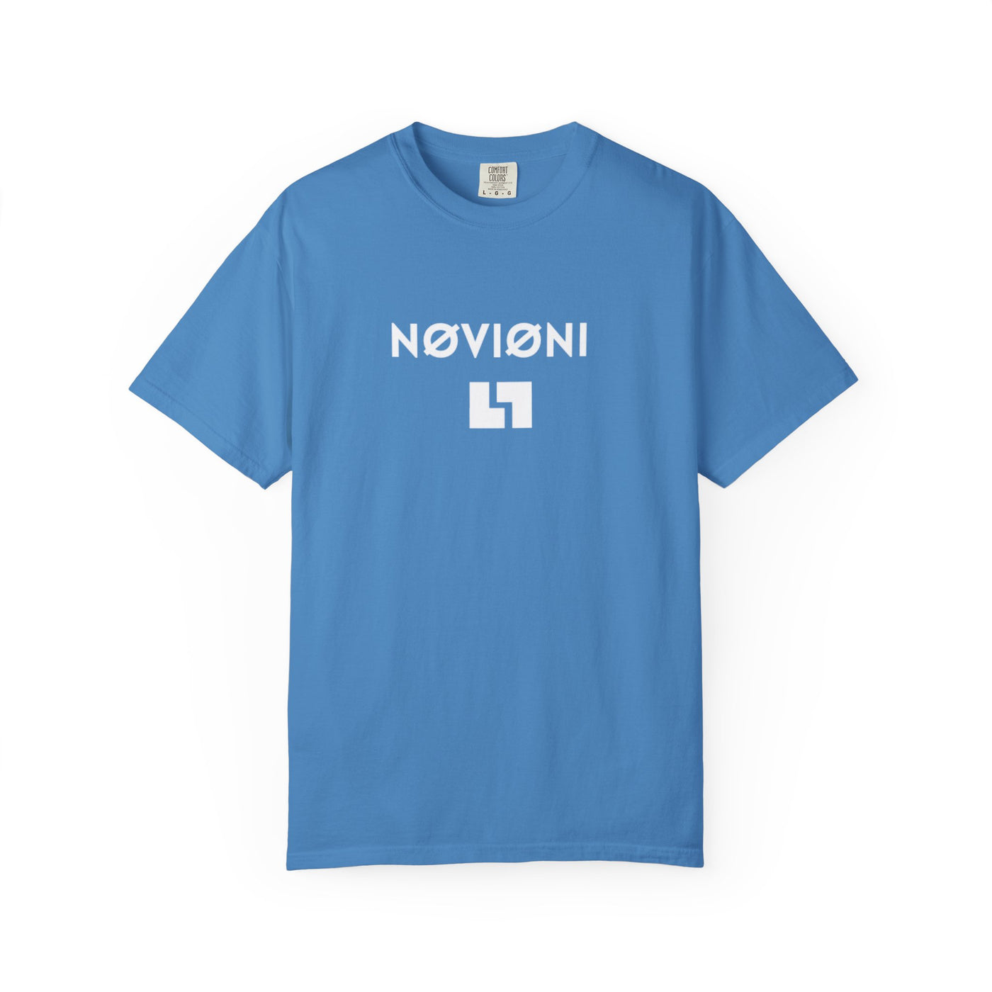 Garment-Dyed T-shirt with Novioni Design