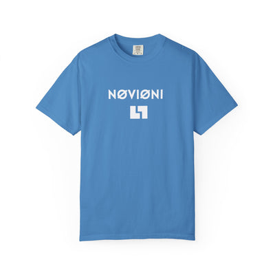 Garment-Dyed T-shirt with Novioni Design
