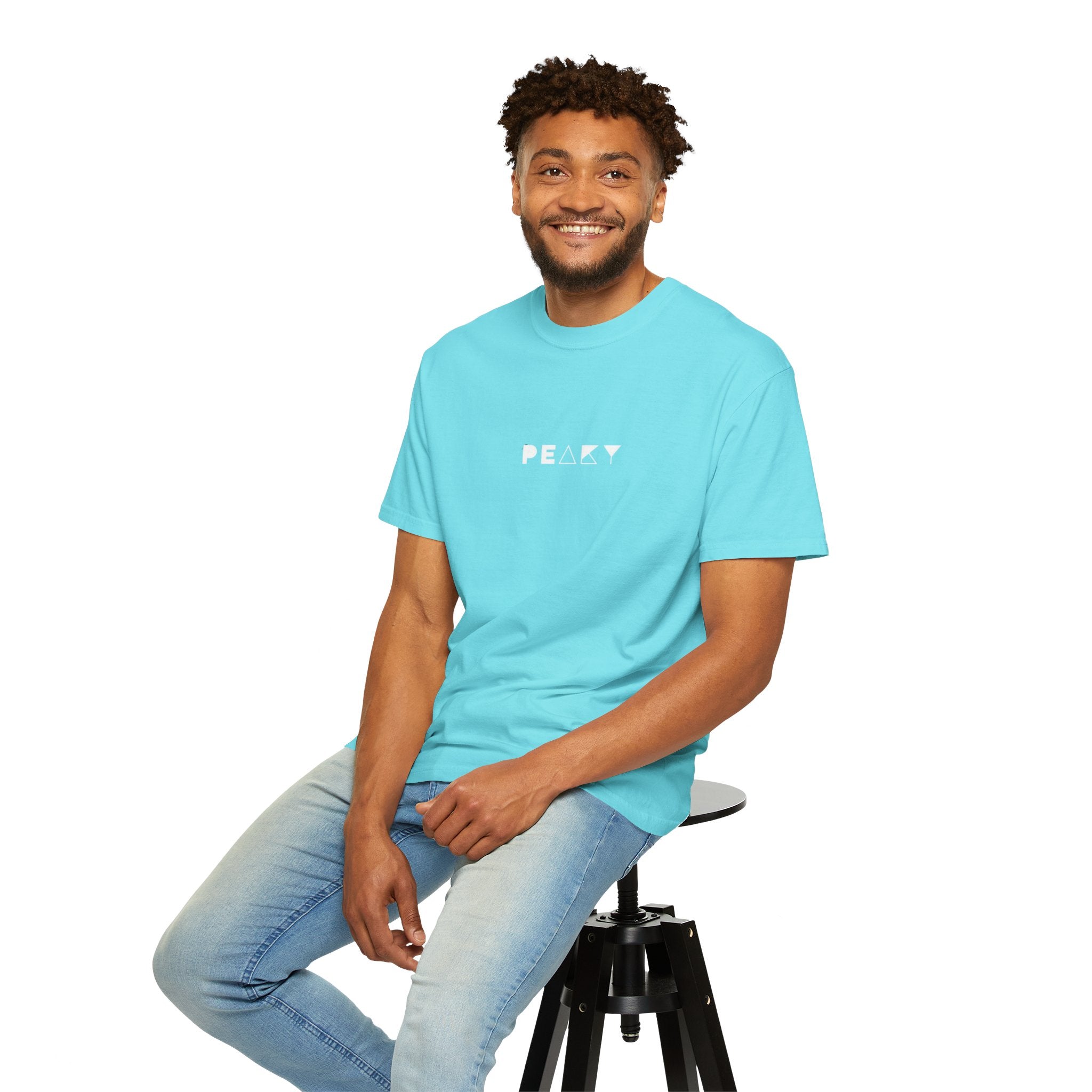 Garment-Dyed T-shirt with Novioni Design