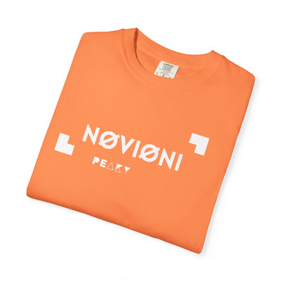 Garment-Dyed T-shirt with Novioni Design