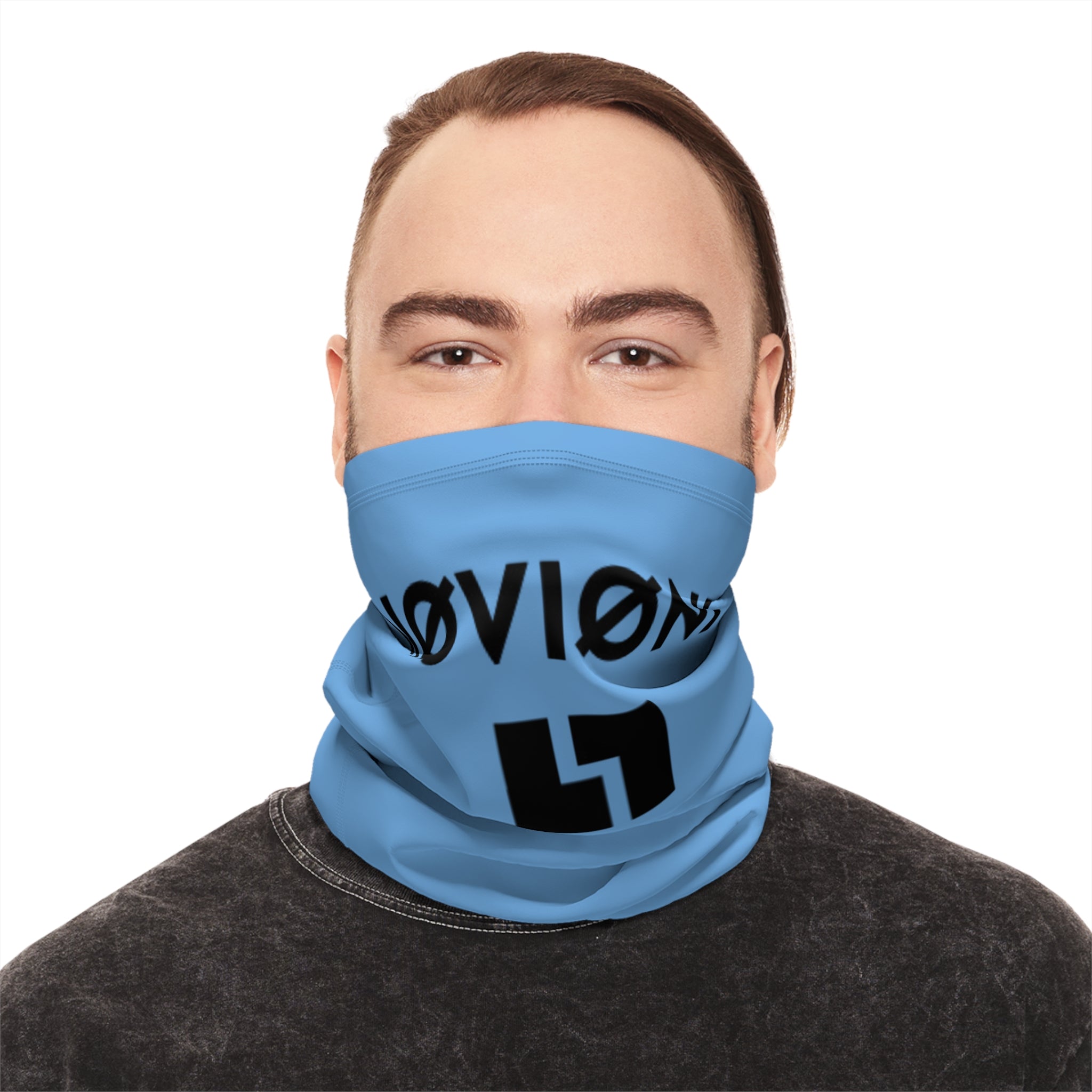 Winter Neck Gaiter With Drawstring