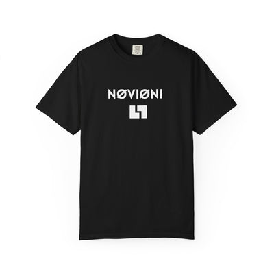 Garment-Dyed T-shirt with Novioni Design