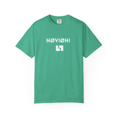 Garment-Dyed T-shirt with Novioni Design
