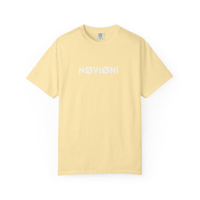 Garment-Dyed T-shirt with Novioni Design