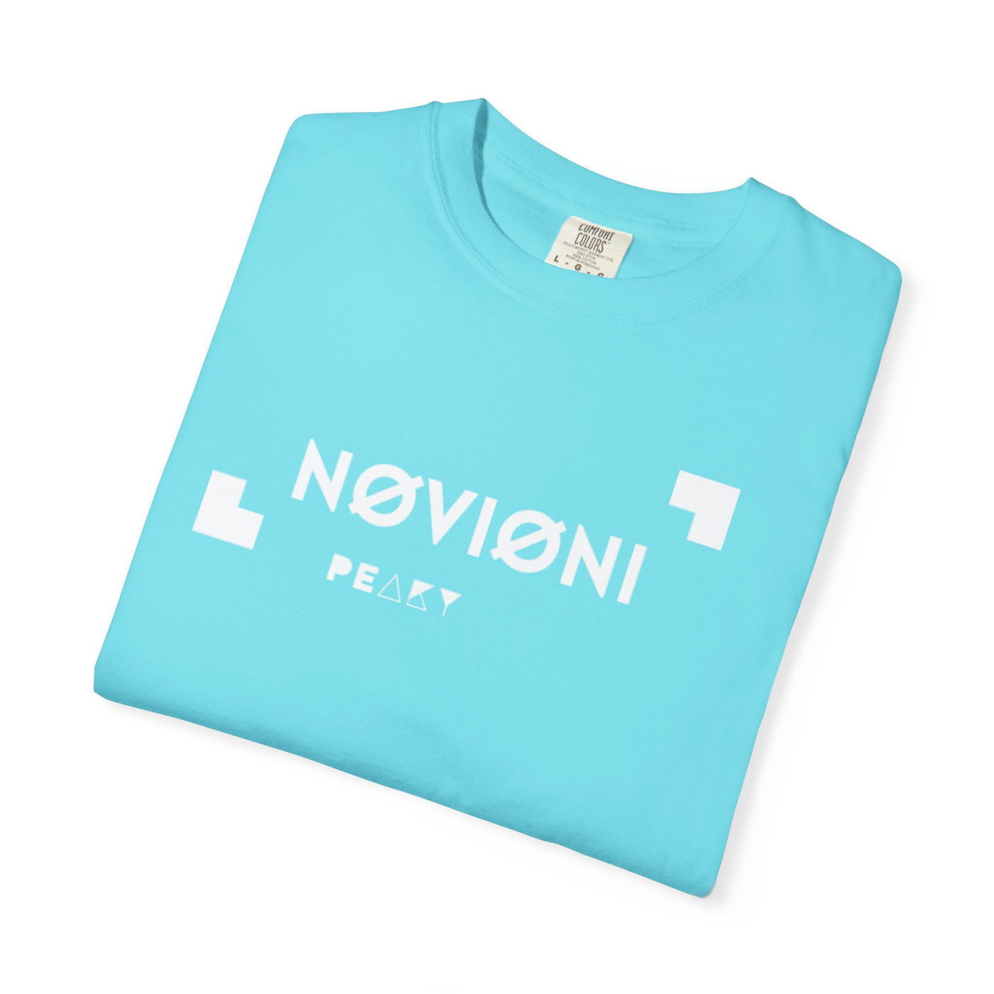 Garment-Dyed T-shirt with Novioni Design