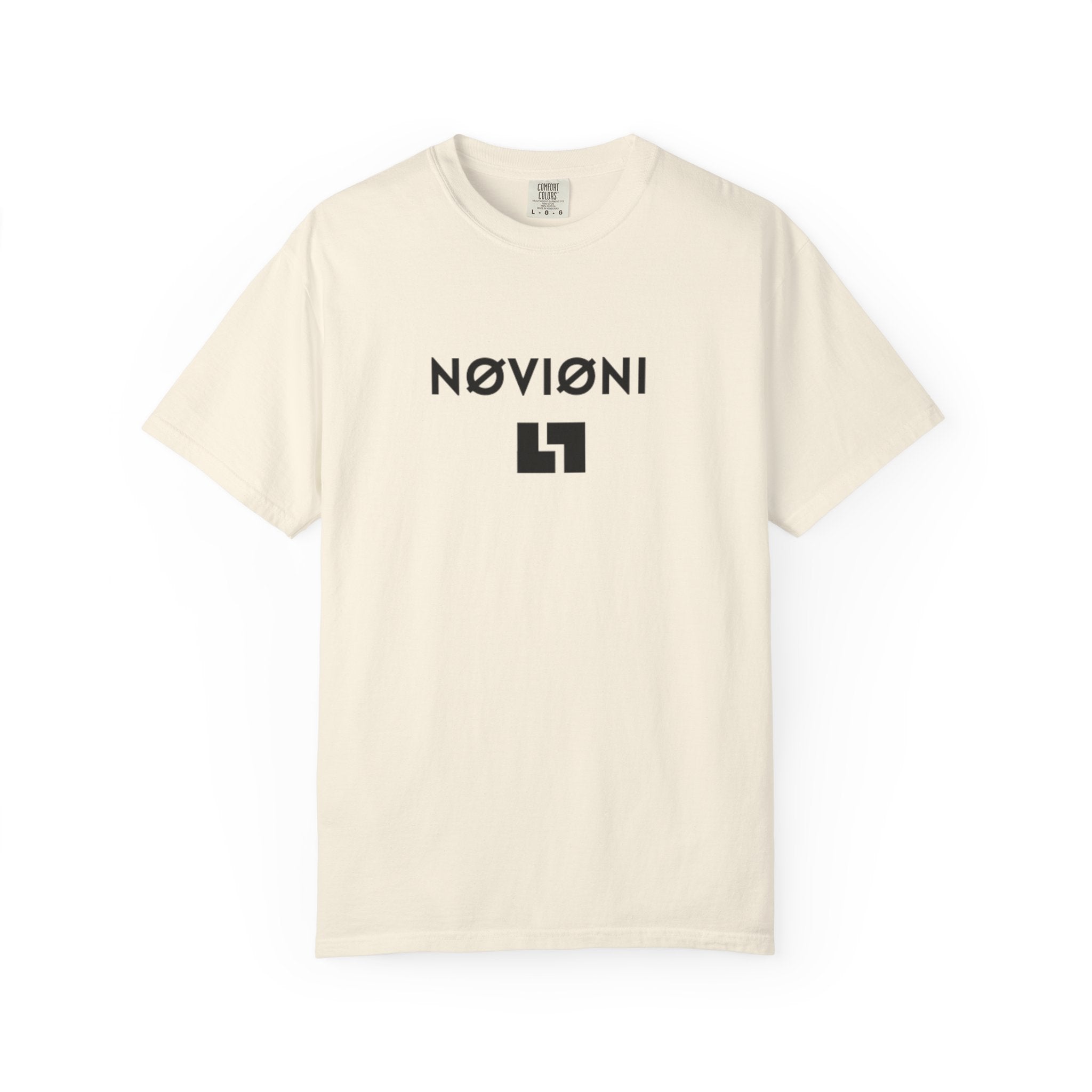 Garment-Dyed T-shirt with Novioni Design