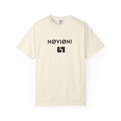 Garment-Dyed T-shirt with Novioni Design