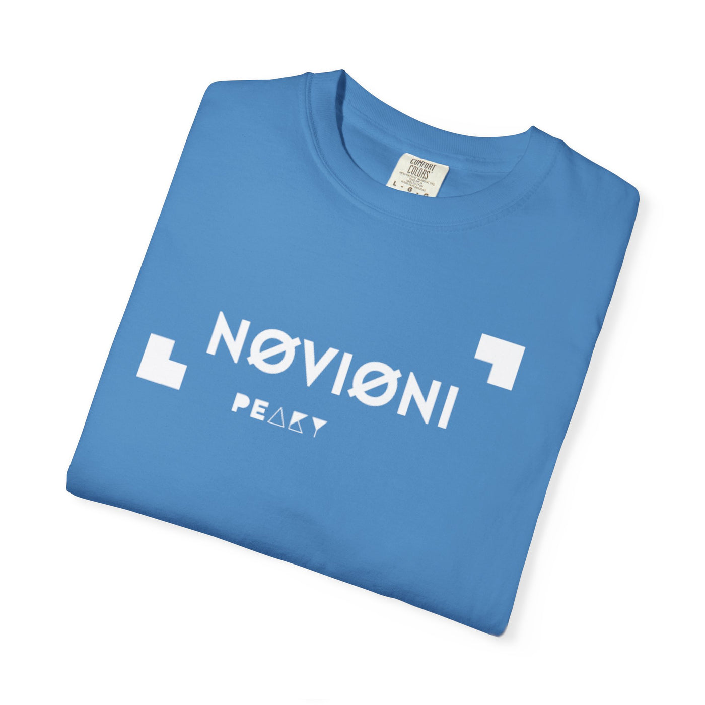 Garment-Dyed T-shirt with Novioni Design