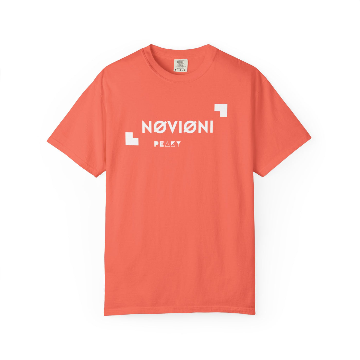 Garment-Dyed T-shirt with Novioni Design