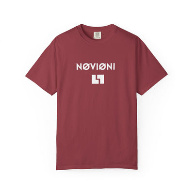 Garment-Dyed T-shirt with Novioni Design