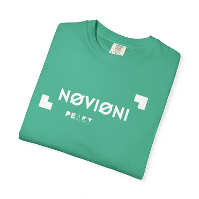 Garment-Dyed T-shirt with Novioni Design