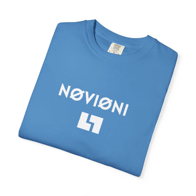 Garment-Dyed T-shirt with Novioni Design