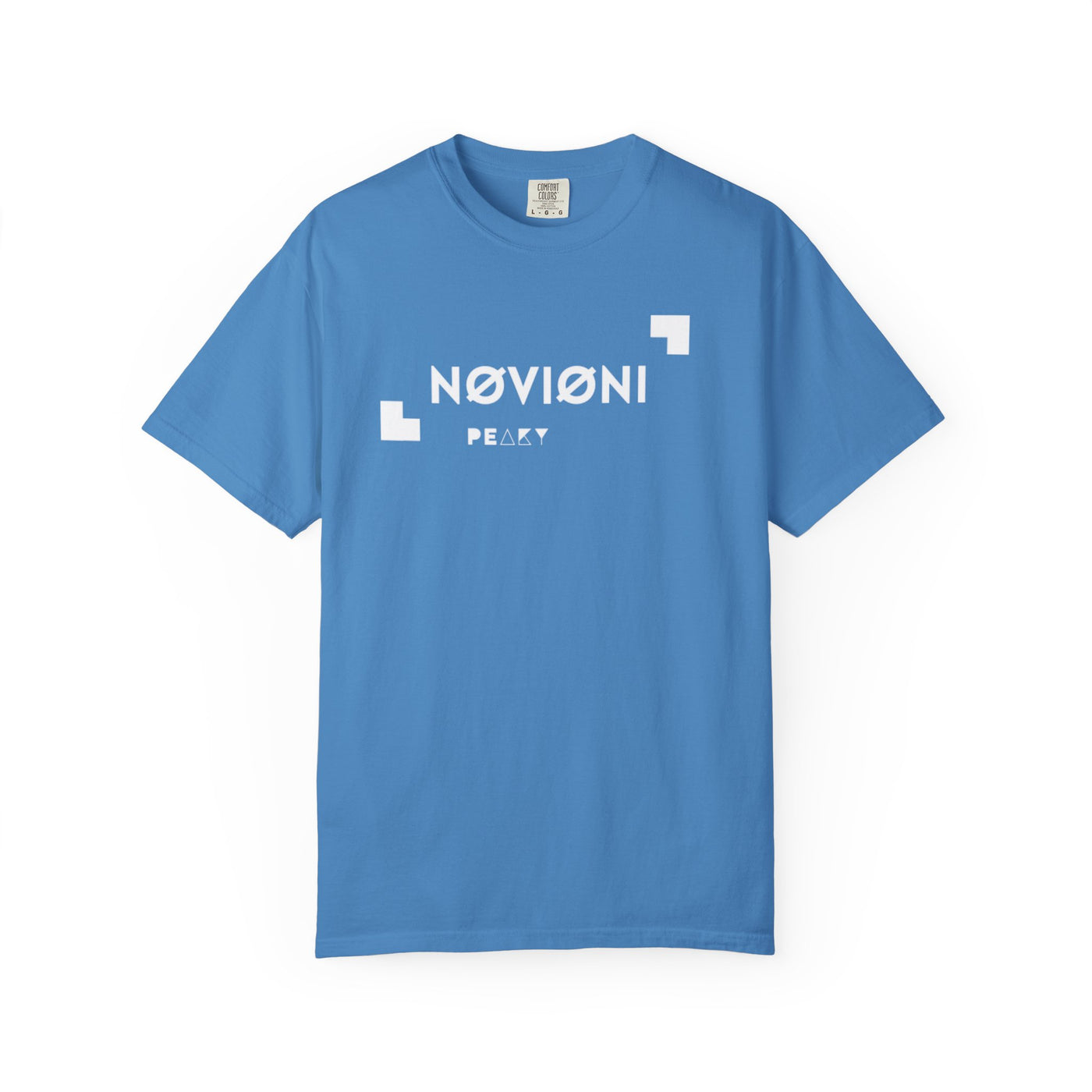 Garment-Dyed T-shirt with Novioni Design