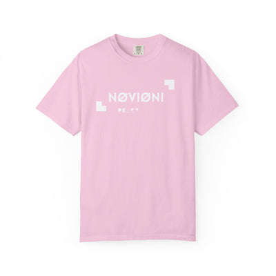 Garment-Dyed T-shirt with Novioni Design