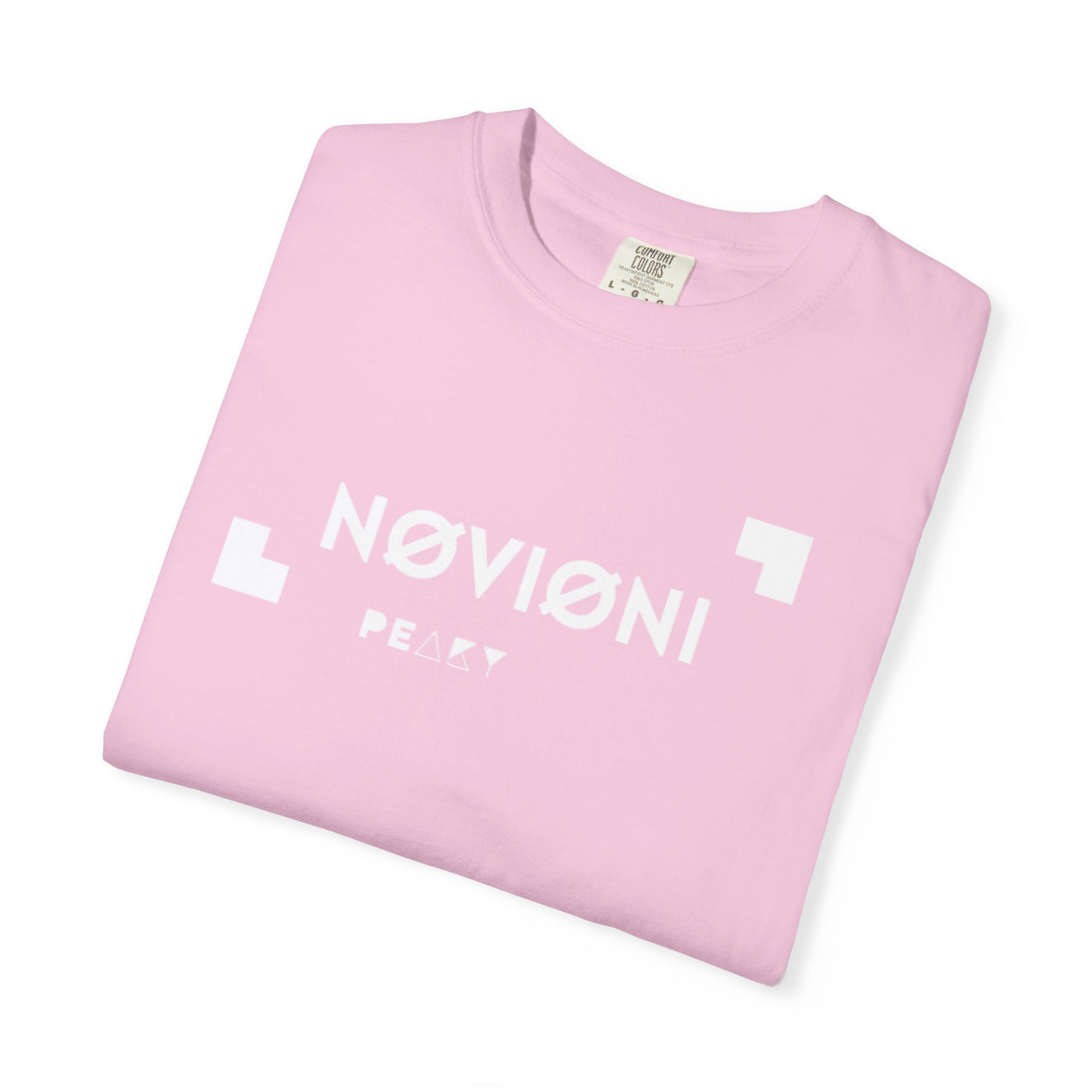 Garment-Dyed T-shirt with Novioni Design