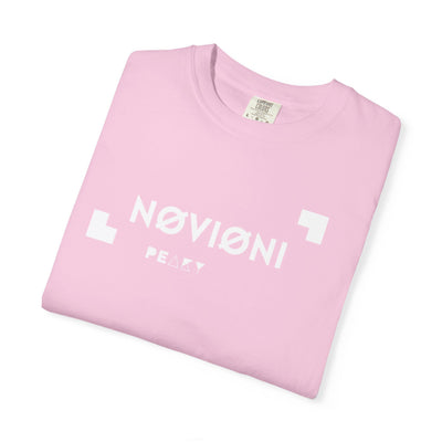 Garment-Dyed T-shirt with Novioni Design