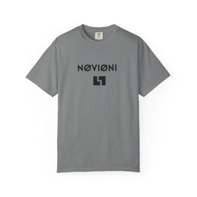 Garment-Dyed T-shirt with Novioni Design